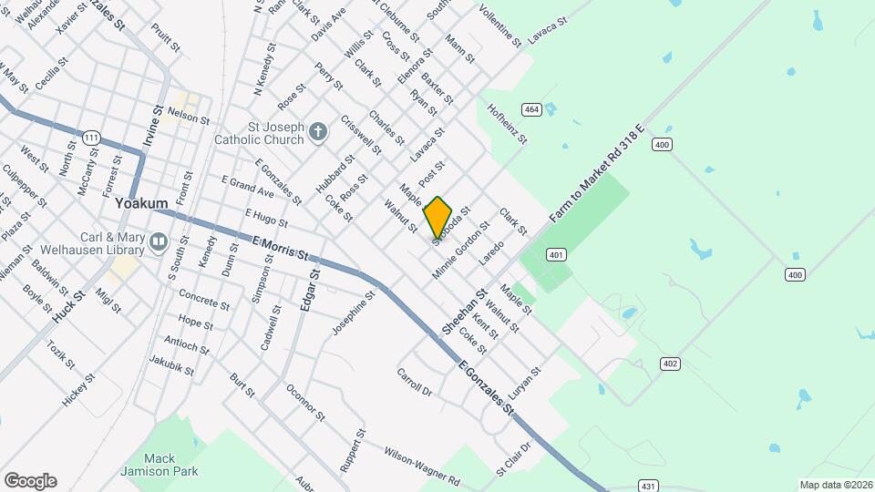 401 Walnut St, Unit 3 Map and Location Details