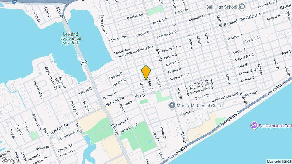 5515 Avenue R Map and Location Details