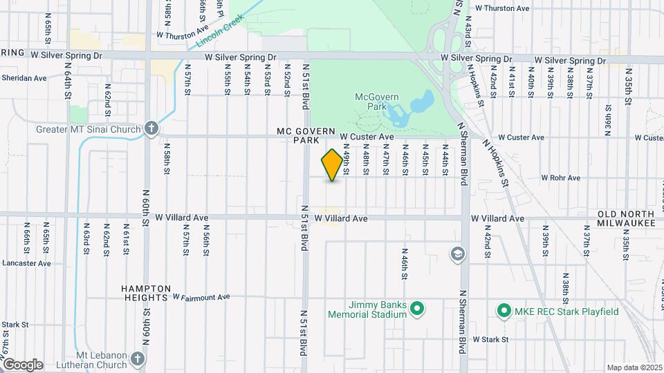 5262 N 50th St Map and Location Details