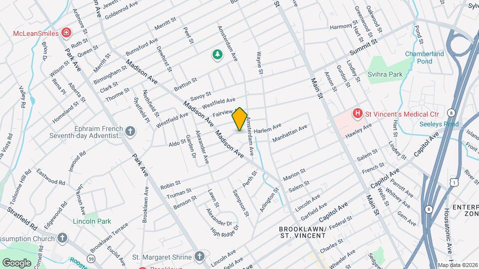 335 Harlem Ave, Unit 2 Map and Location Details