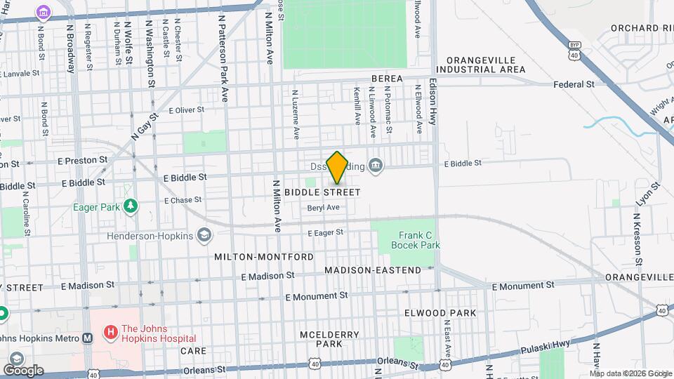 2728 E Chase St Mapa y Detalles de la Ubicación