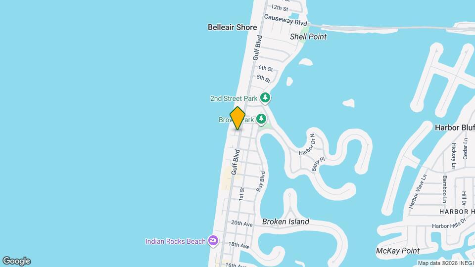 2700 Gulf Blvd Map and Location Details