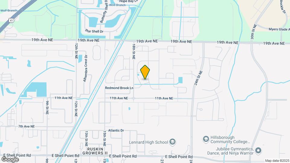 1910 Redmond Brook Ln Map and Location Details