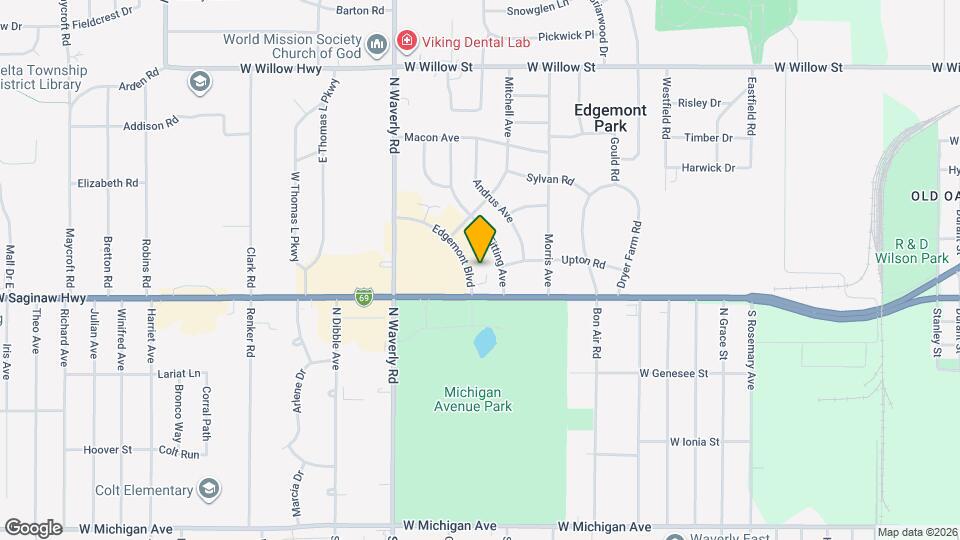722 Edgemont Blvd Map and Location Details