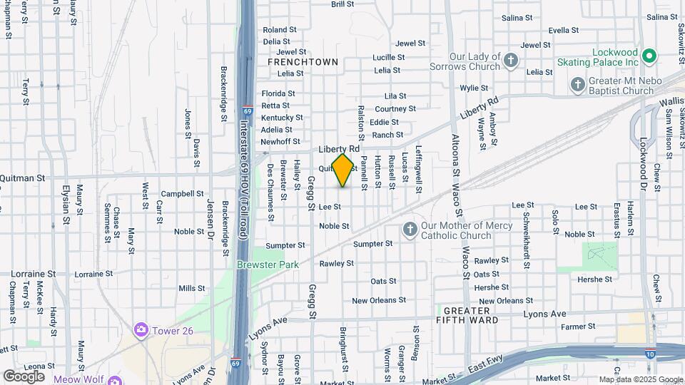 2218 Bringhurst St Map and Location Details