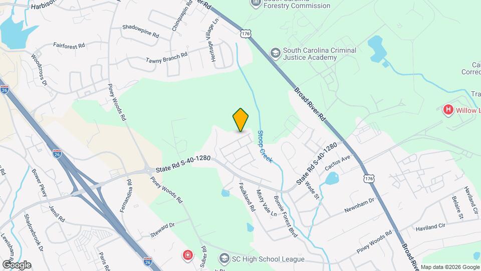 1027 Glencroft Dr Map and Location Details