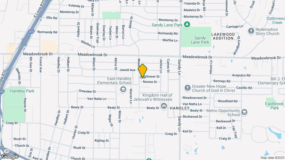 7205 Norma St Map and Location Details