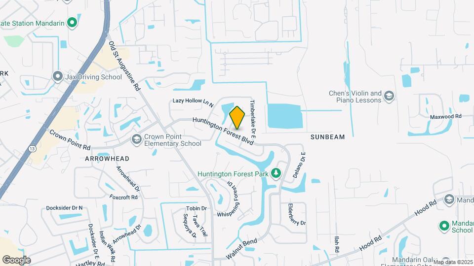 4253 Huntington Forest Blvd Map and Location Details
