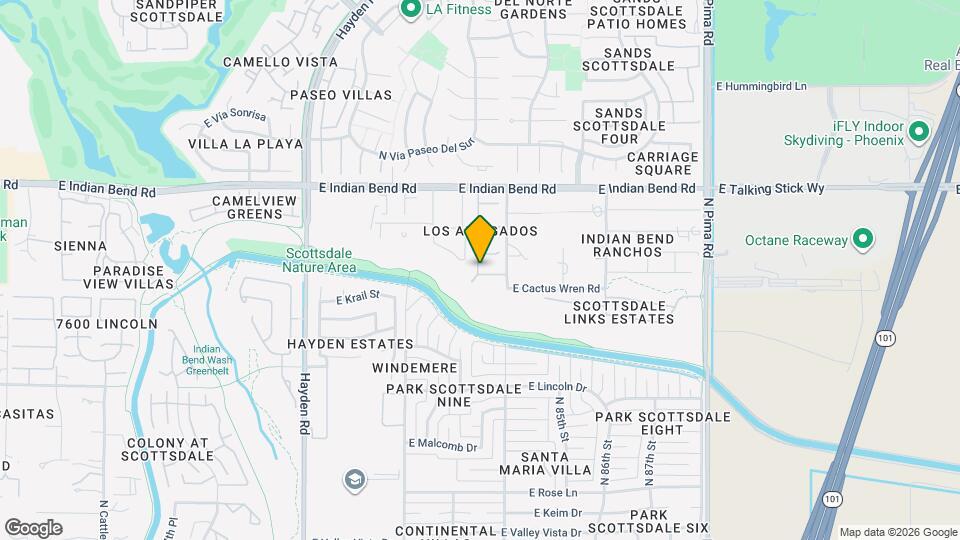 8324 E Cactus Wren Rd Map and Location Details