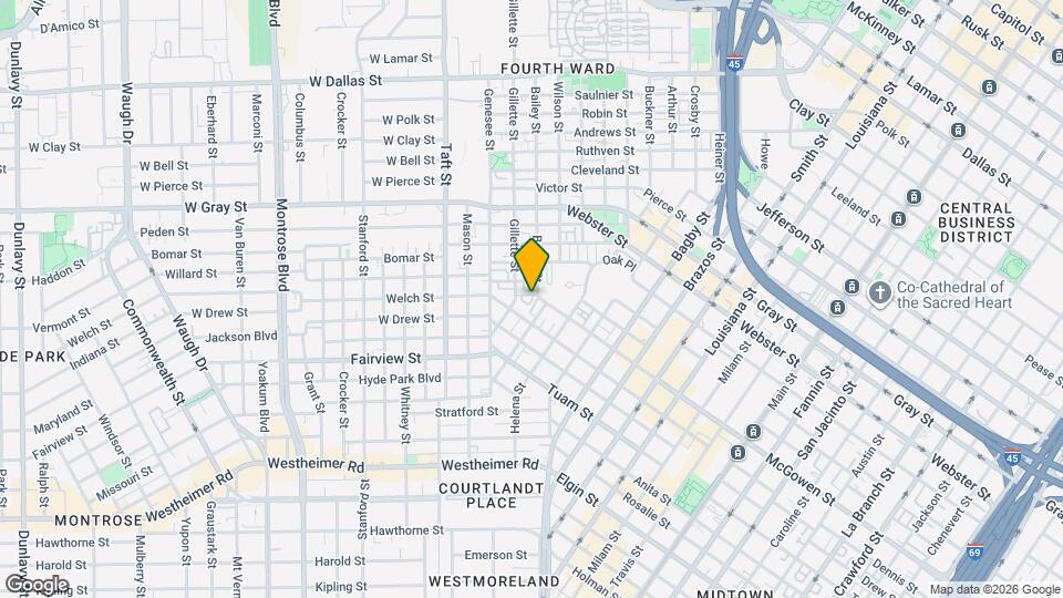 2030 Bailey St Map and Location Details