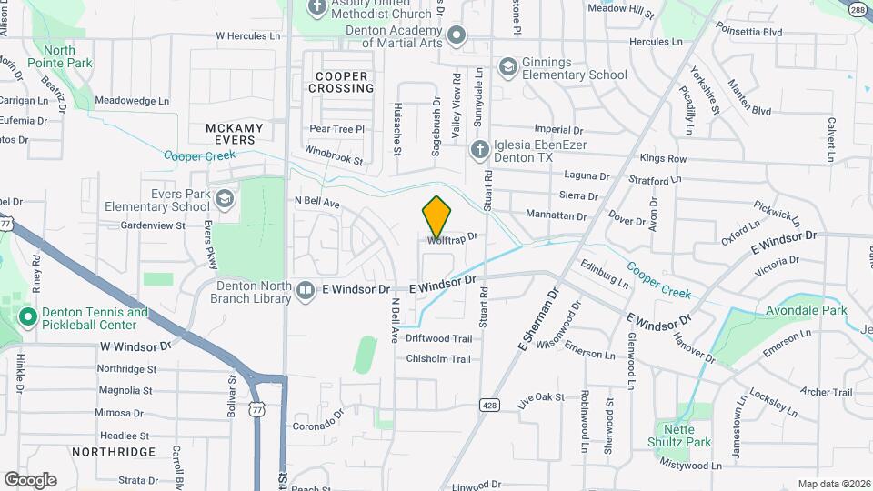 626 WOLFTRAP DR. Map and Location Details