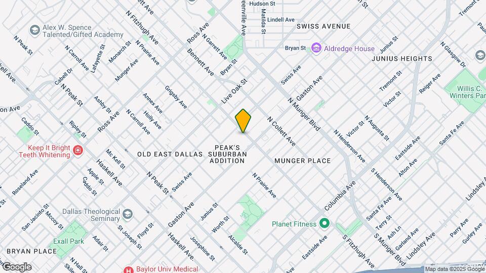 1001 N Fitzhugh Ave-Unit -1003-101 Map and Location Details