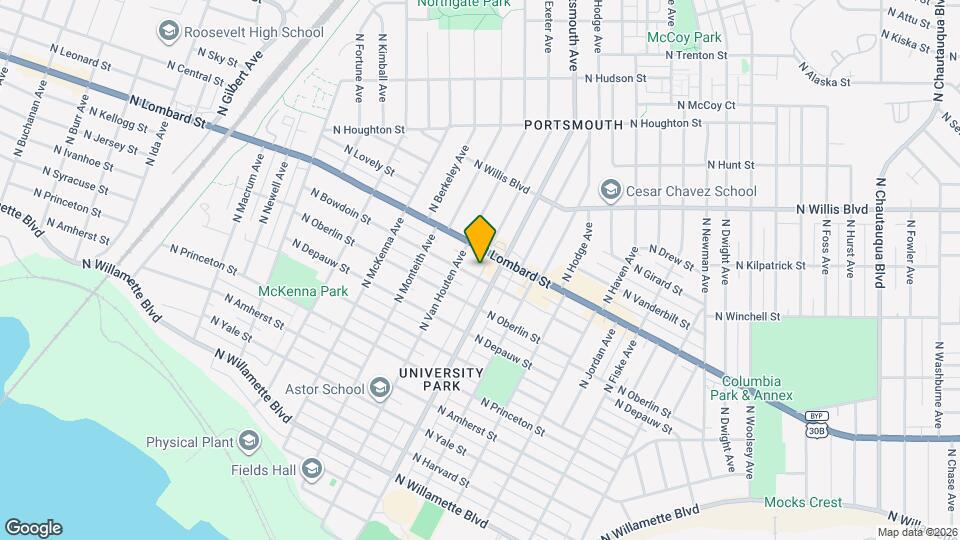 5327 N Bowdoin St Mapa y Detalles de la Ubicación