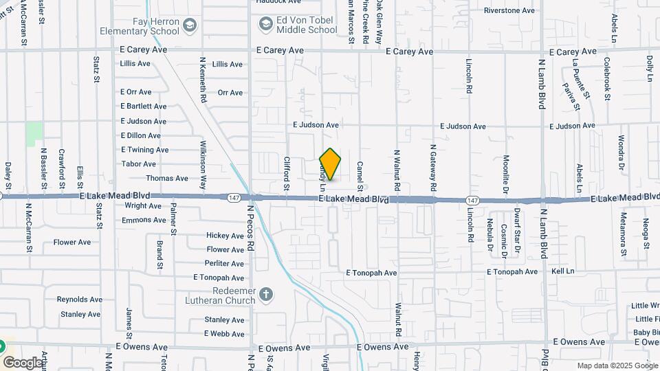 3718 Paseo de Paz Ave Map and Location Details