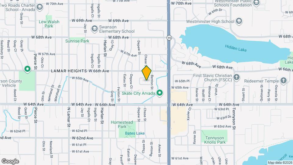 6522 Benton Cir Map and Location Details