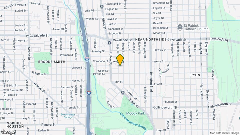 4302 Siegel St Mapa y Detalles de la Ubicación