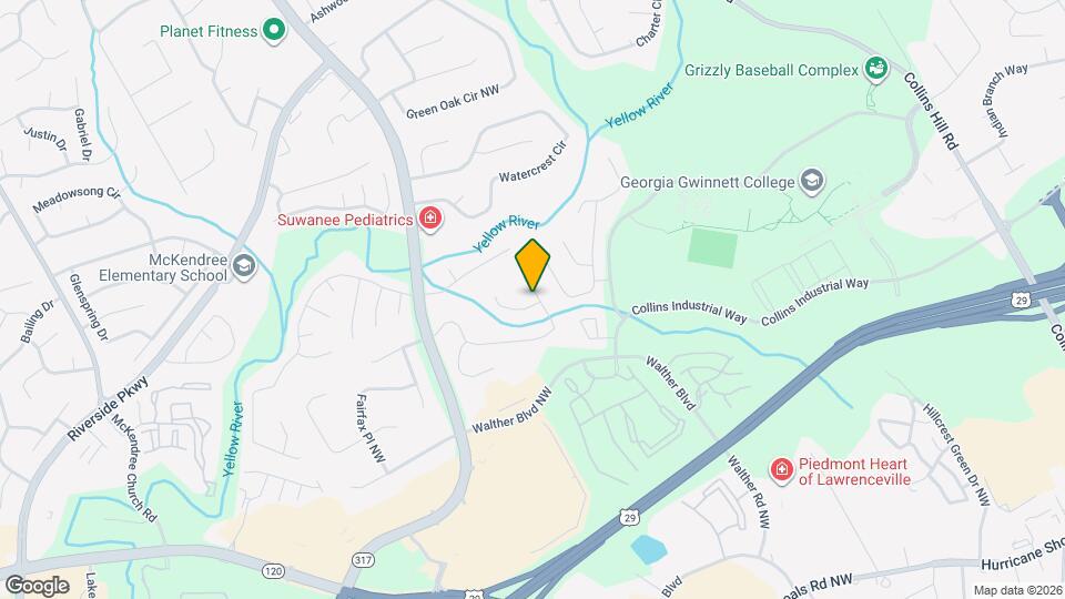 275 Twin Brook Way NW Mapa y Detalles de la Ubicación