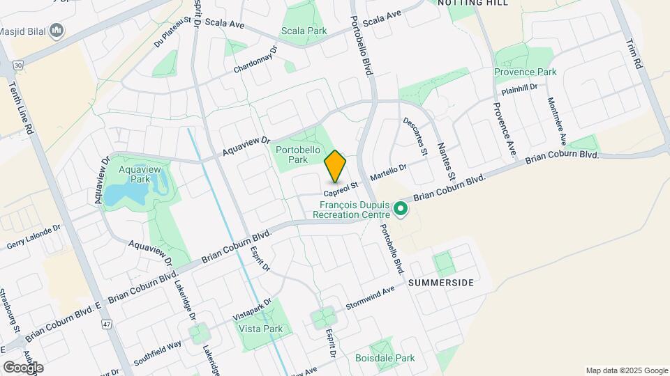 1040 Capreol St Map and Location Details