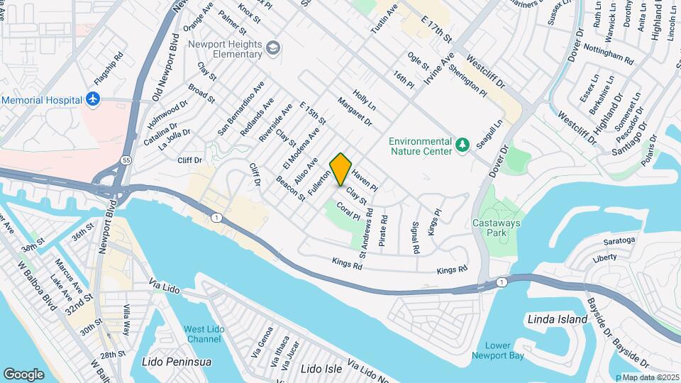 440 Irvine Ave, Unit 440 Map and Location Details