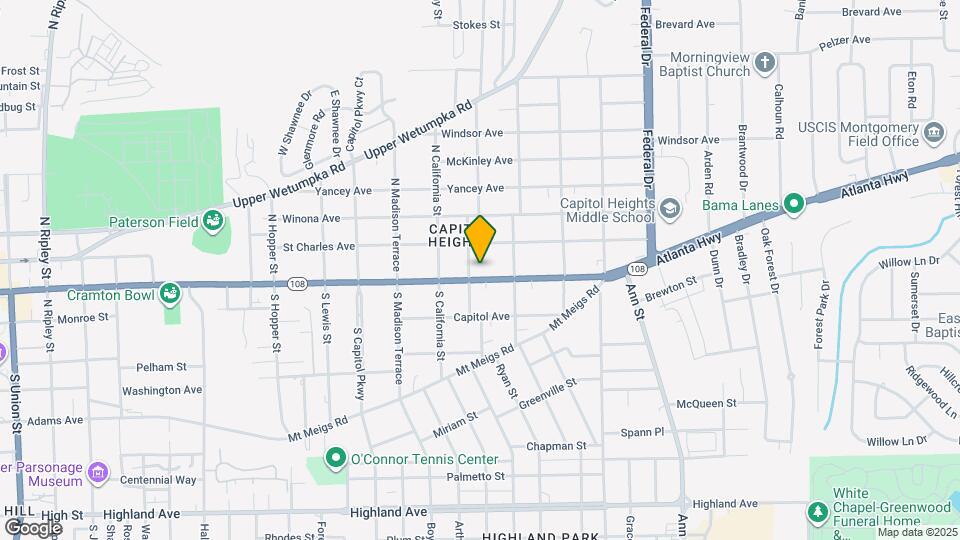 2011 Madison Ave Map and Location Details