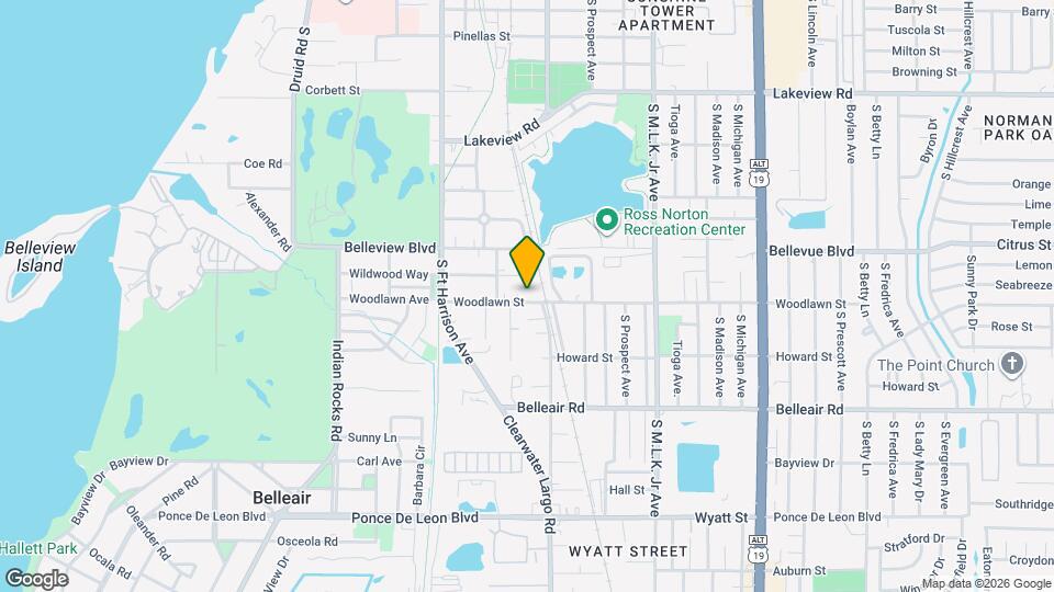 626 Woodlawn St, Unit 626 Map and Location Details