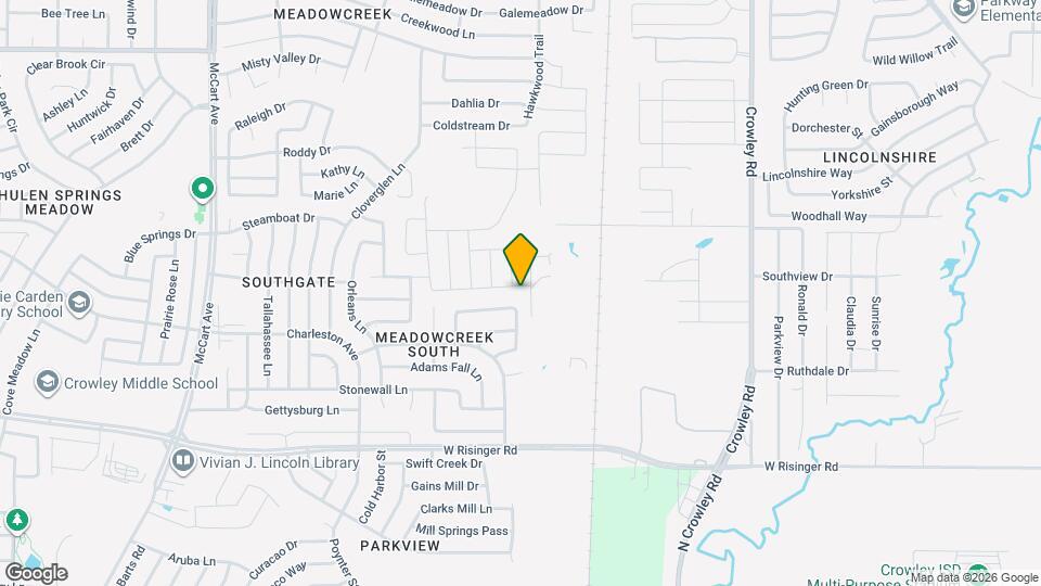 2445 Bear Oak Dr Map and Location Details