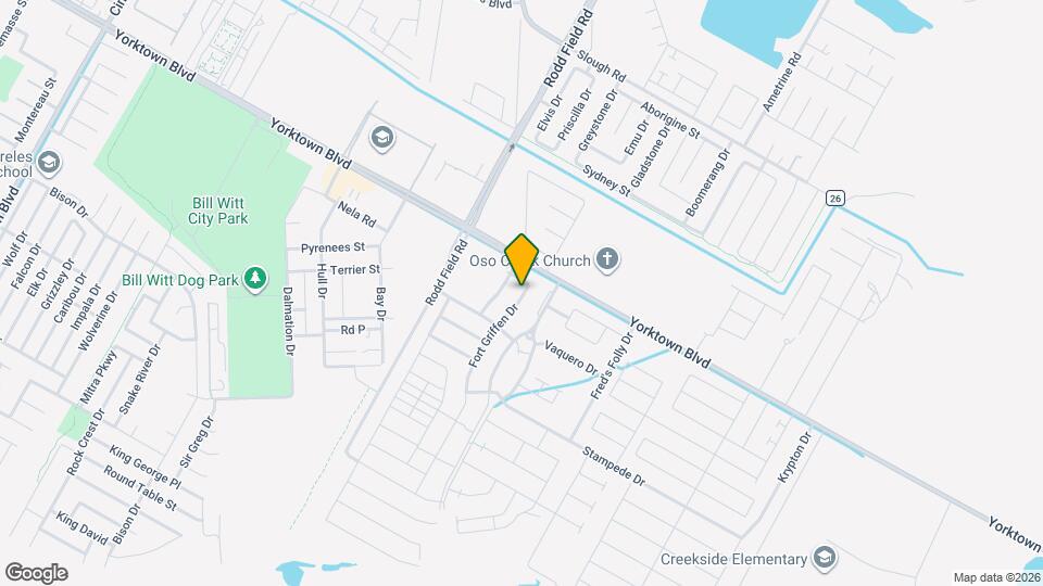 7517 Fort Griffen Dr Map and Location Details