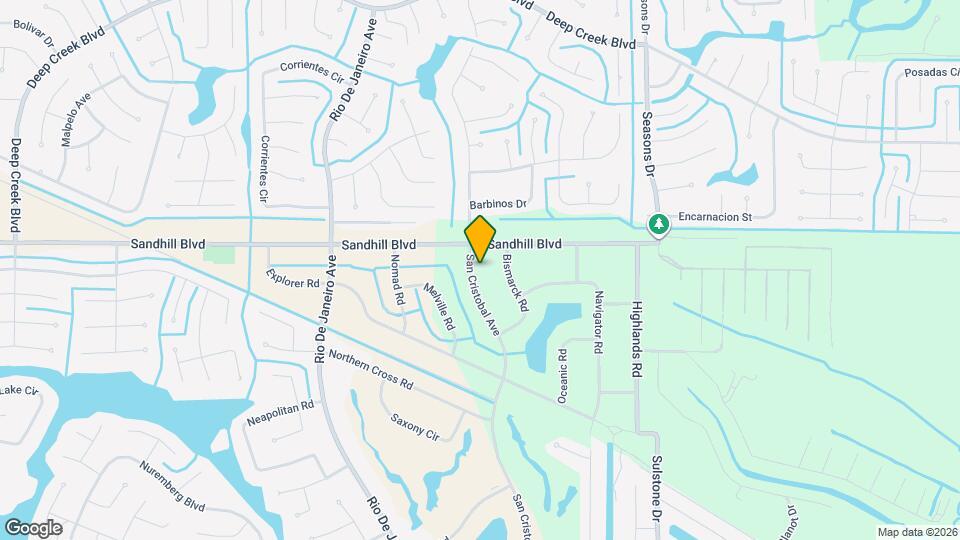 1038 San Cristobal Ave Map and Location Details