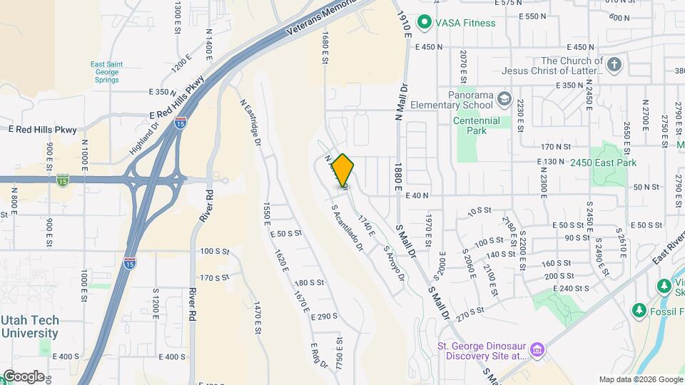 1681 E 50 N Map and Location Details