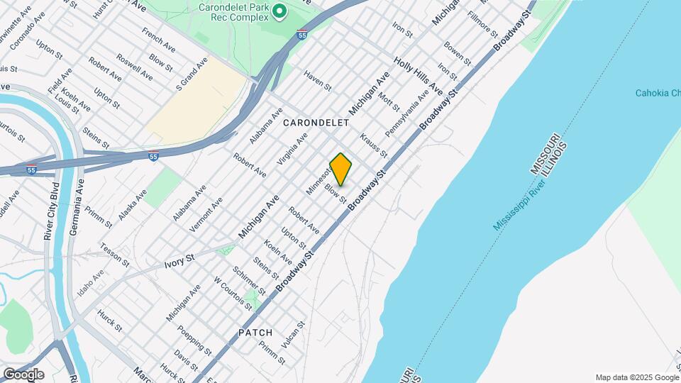 7026 Pennsylvania Ave Map and Location Details