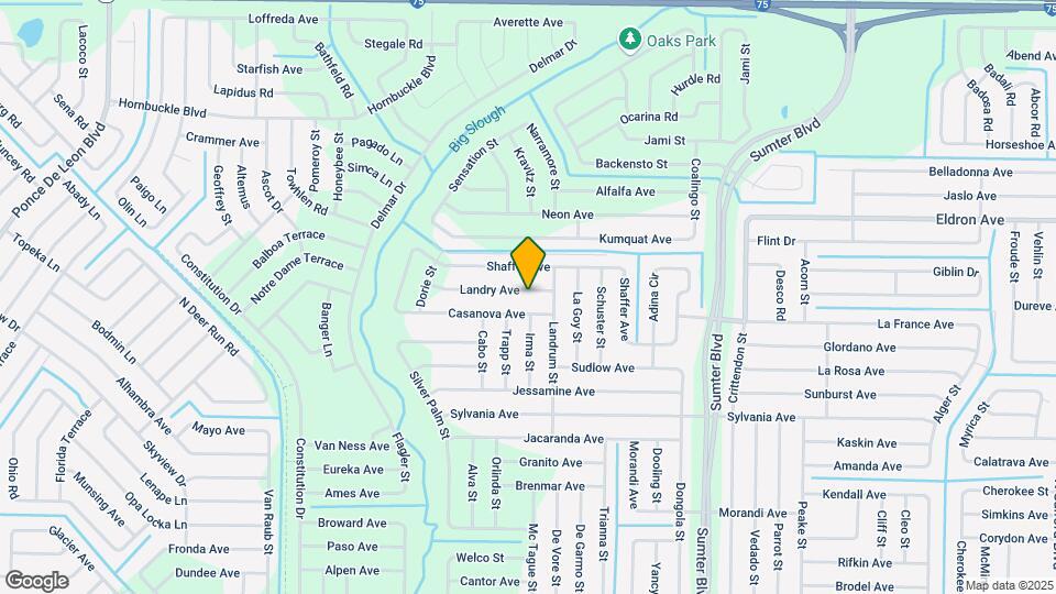 5569 Landry Ave Map and Location Details