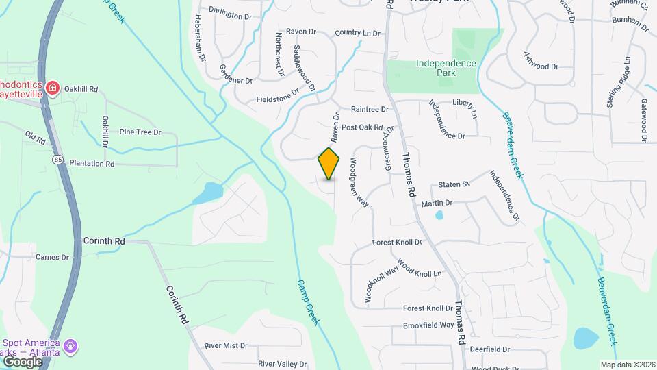 9185 Sunset Dr Map and Location Details