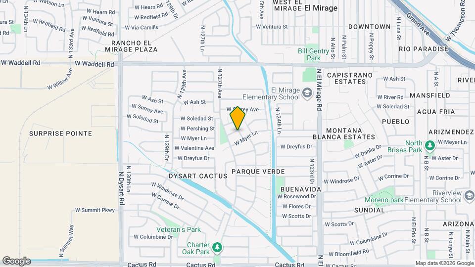 12601 W Pershing St, Unit 321 Mapa y Detalles de la Ubicación
