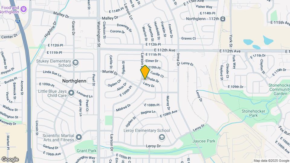 11000 Larry Dr Map and Location Details