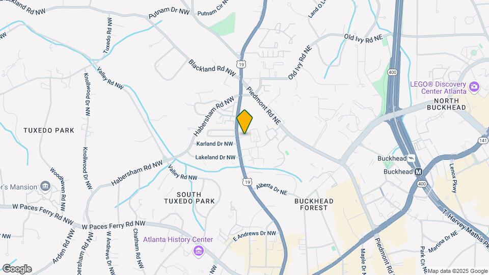 3491 Roswell Rd Map and Location Details