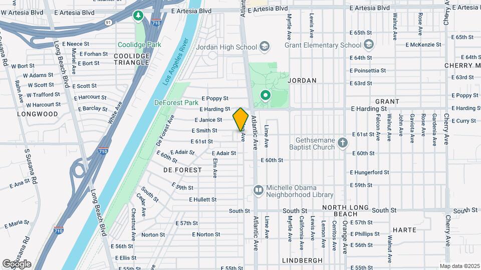 6113 Linden Ave Map and Location Details