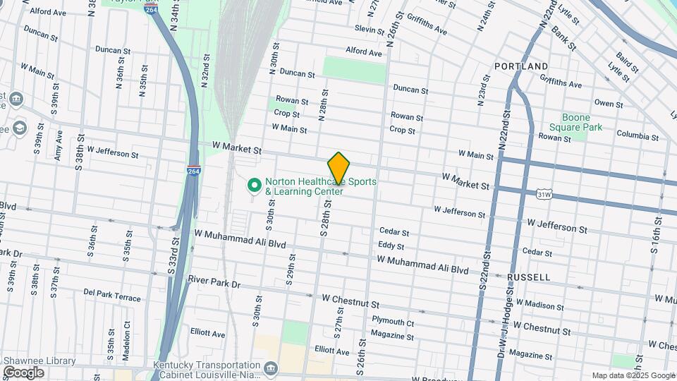 2723 W Jefferson St Map and Location Details