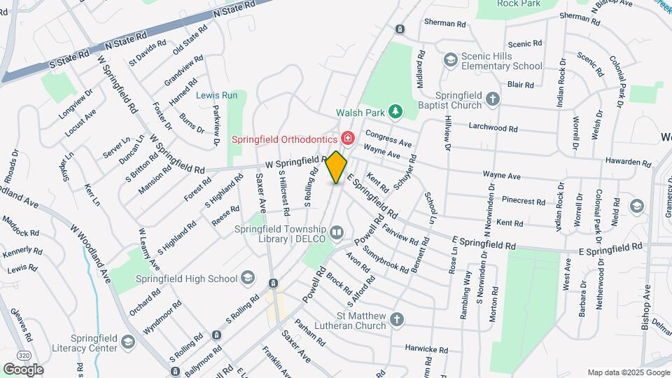 24 S Brookside Rd, Unit 2R Mapa y Detalles de la Ubicación