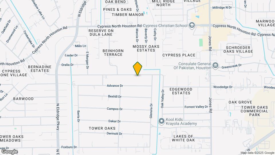 11611 Moltere Dr Map and Location Details