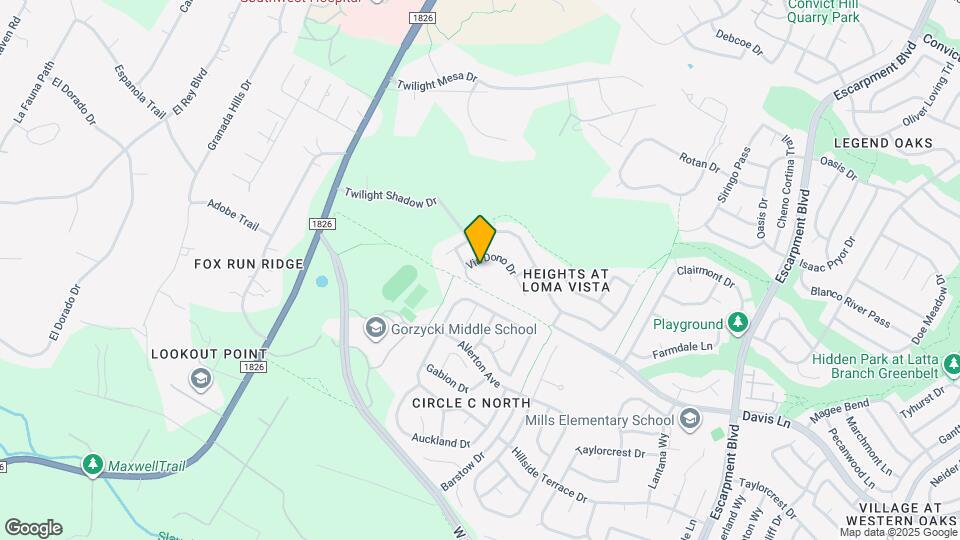 7209 Via Dono Dr Map and Location Details