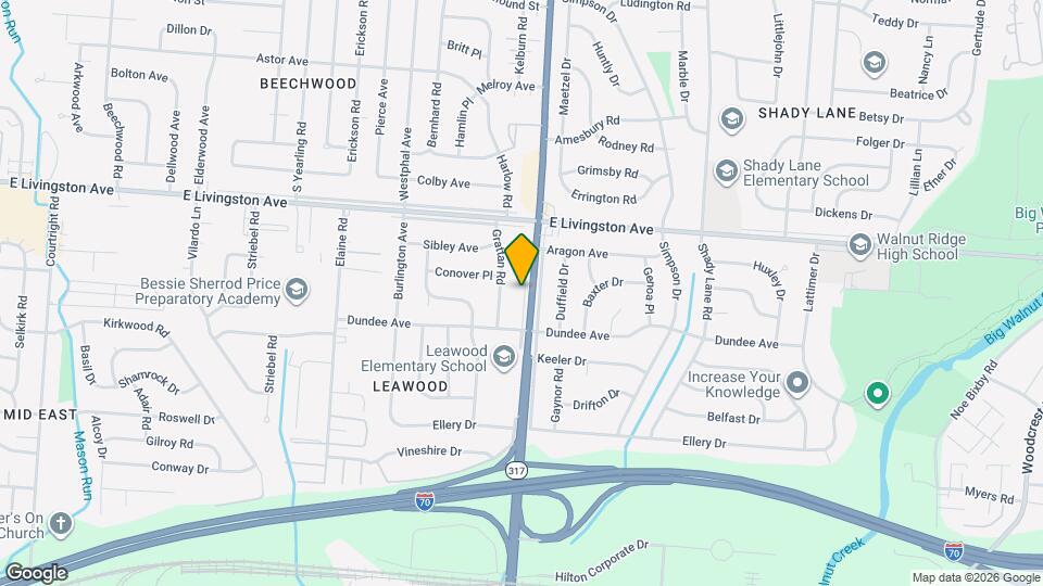 1573 S Hamilton Rd Map and Location Details