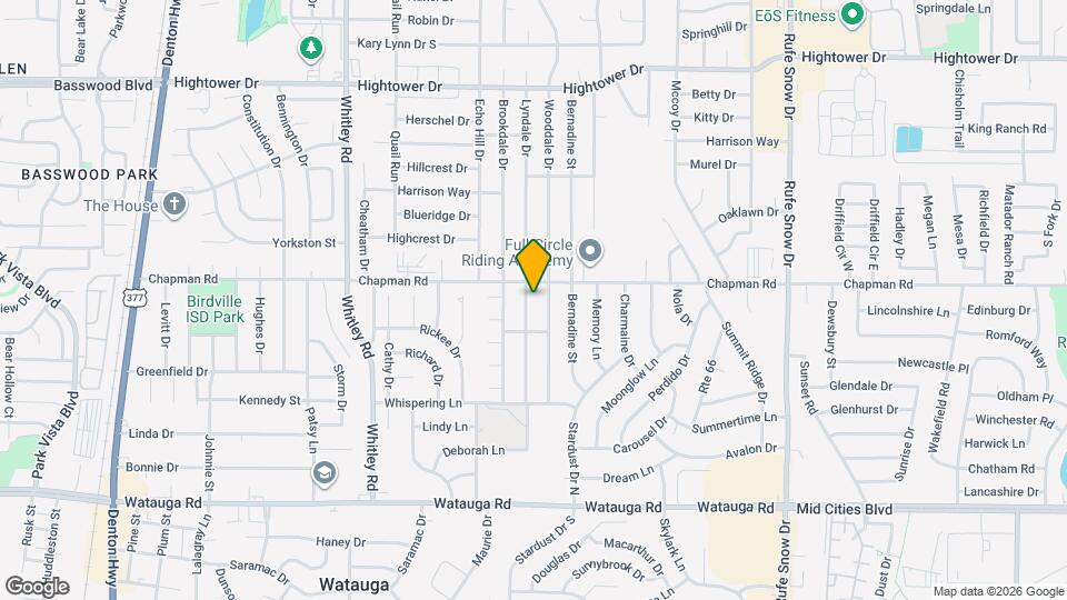 6620 Lyndale Dr Mapa y Detalles de la Ubicación