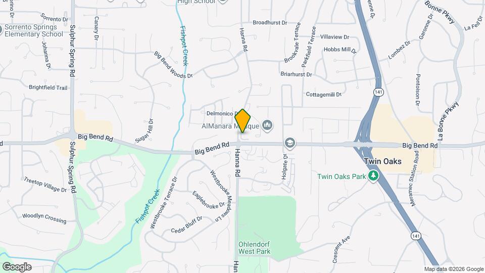 905 Hanna Pl Ct, Unit A Mapa y Detalles de la Ubicación