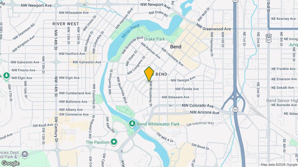 294 NW Jefferson Pl Map and Location Details