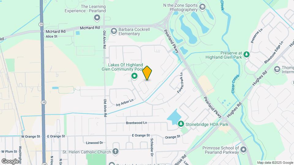 1805 Jasmine Hollow Ln Map and Location Details