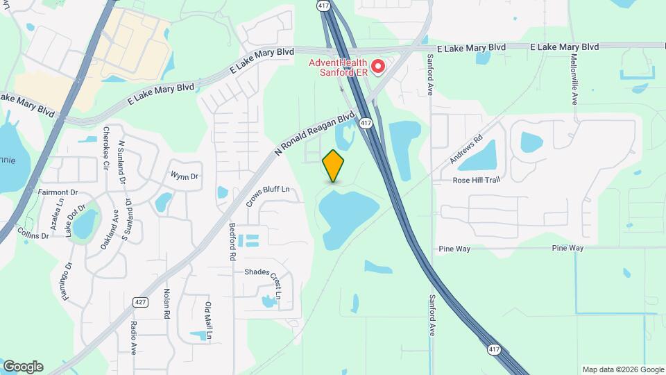 3811 Gliding Pl Map and Location Details