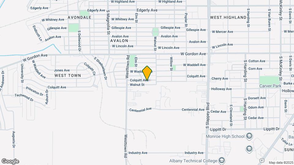 1410 Colquitt Ave Map and Location Details