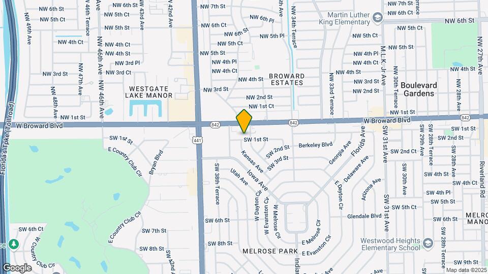 3731 SW 1st St Map and Location Details