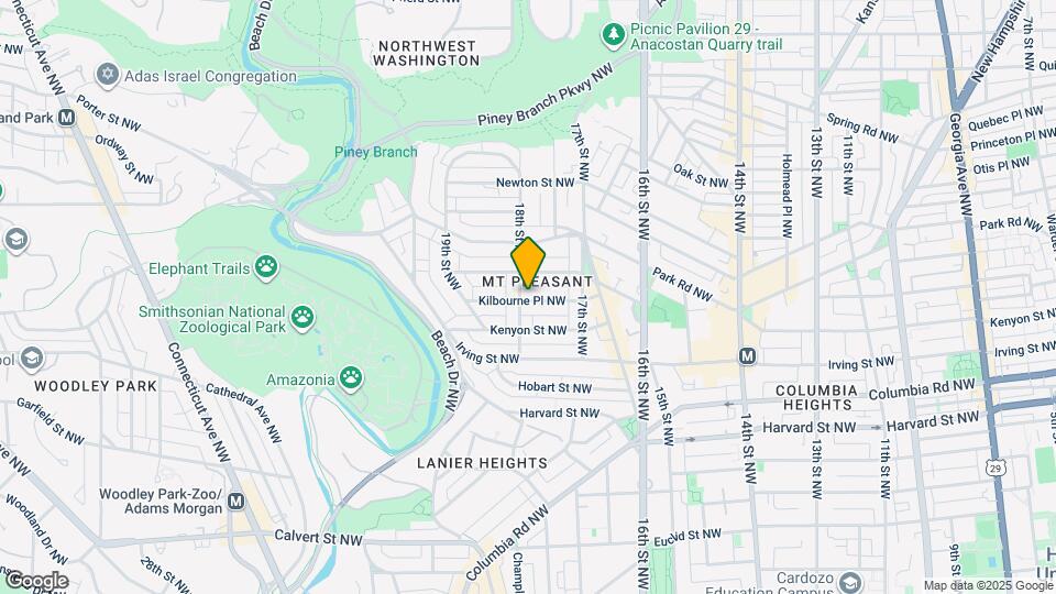3157 18th St NW Map and Location Details