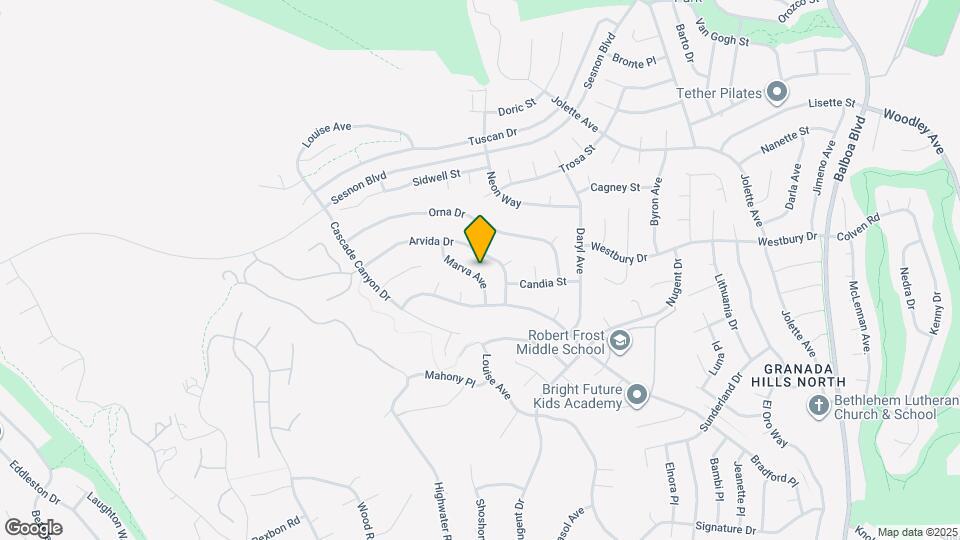 12444 Marva Ave Map and Location Details